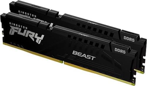 Kingston Technology Fury Beast Black 16GB 5200MT/s...