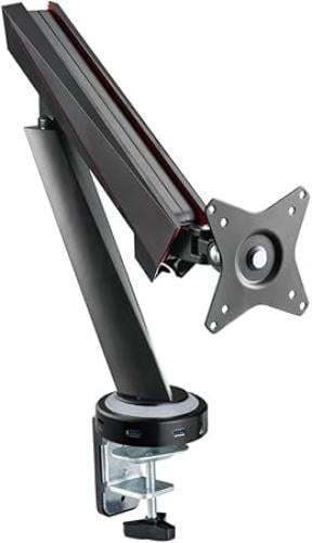 Twisted Minds 17"-32" Single Monitor Desk Mount -...