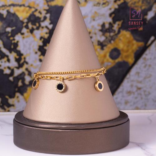 اسوارة بلغاري مطلية ذهب