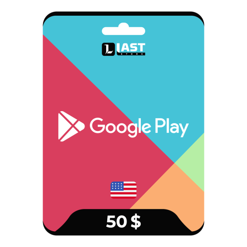 قوقل بلاي امريكي 50$