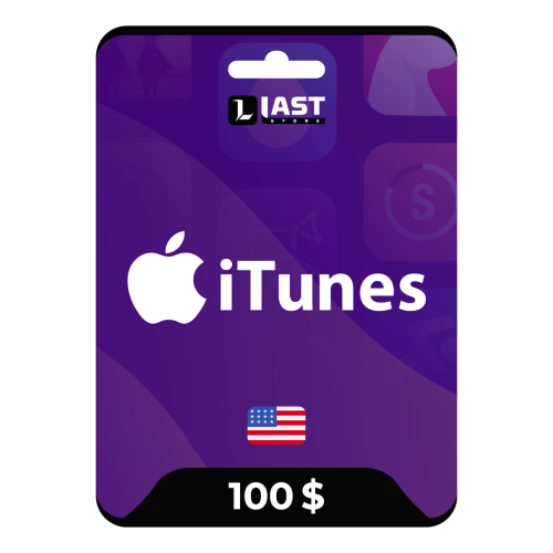 بطاقة ايتونز امريكي 100$