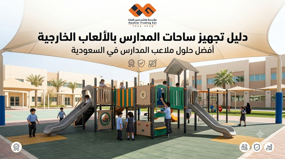 تجهيز ساحات المدارس بالألعاب الخارجية
