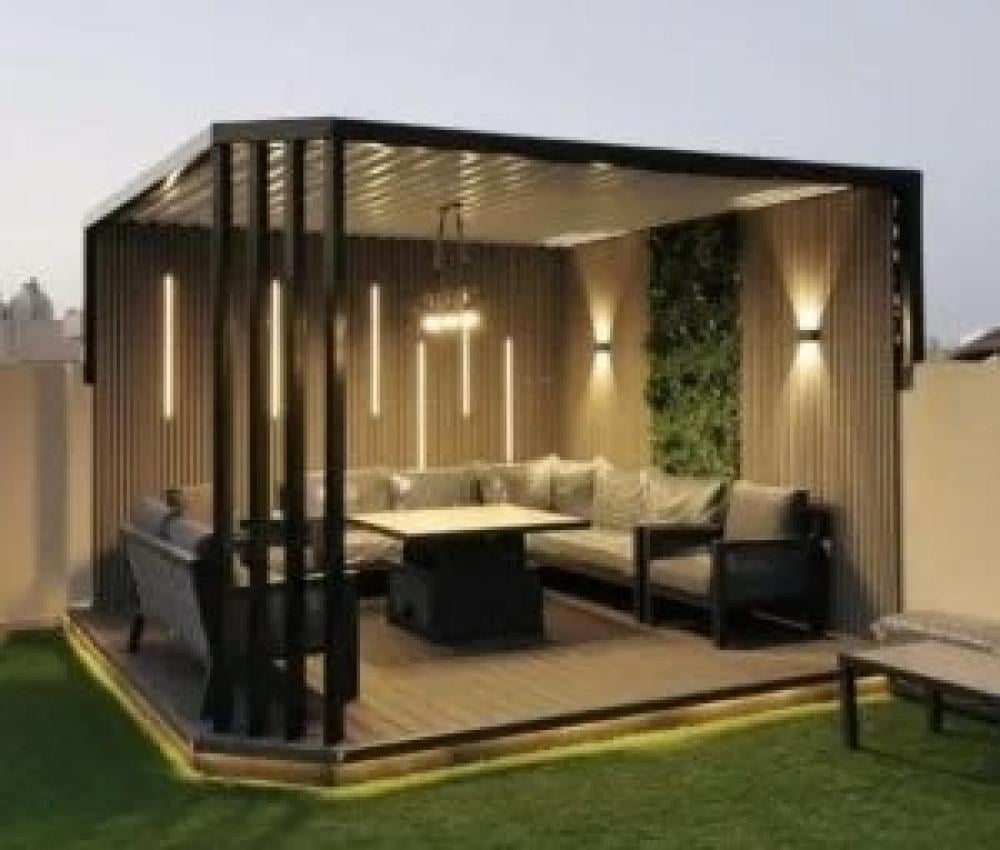 مظلات خارجية حديد