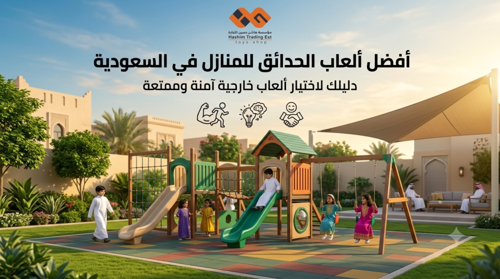 أفضل ألعاب الحدائق للمنازل في السعودية | دليلك لاختيار ألعاب خارجية آمنة وممتعة