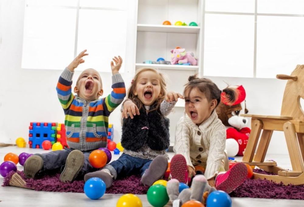 ألعاب جماعية للأطفال في الروضة