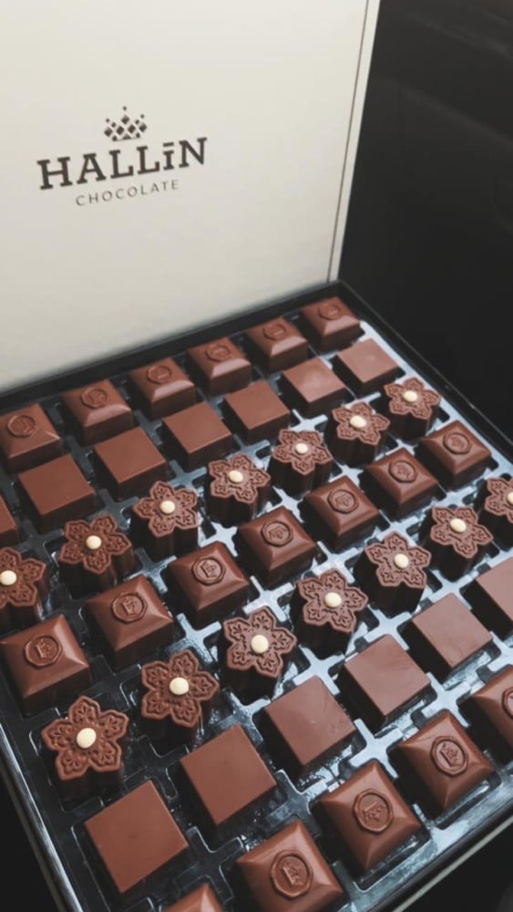 بوكس شوكولاتة هالين