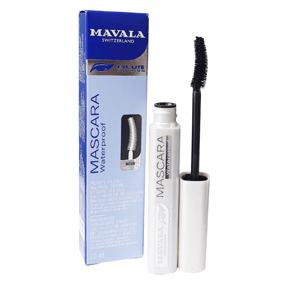 indlysende uddannelse bryder ud Mavala Waterproof Mascara Black 10 ml - صيدلية غيداء الطبية