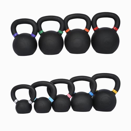 طقم اوزان كيتل بيل مكون من 9 قطع - Kettlebells Set
