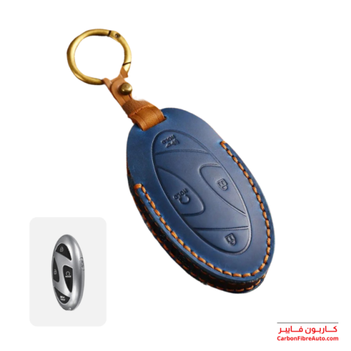 غطاء ريموت بصمة سوناتا ازيرا سانتفي توسان كونا جلد...