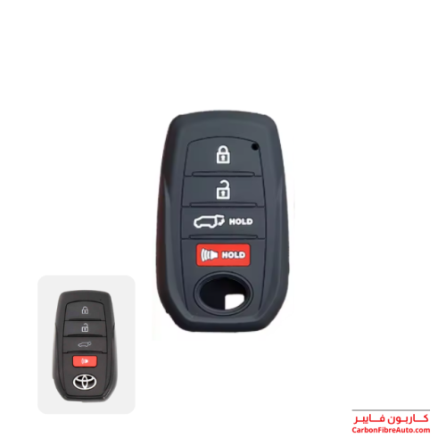 جراب ريموت كامري 2025 ربل اسود