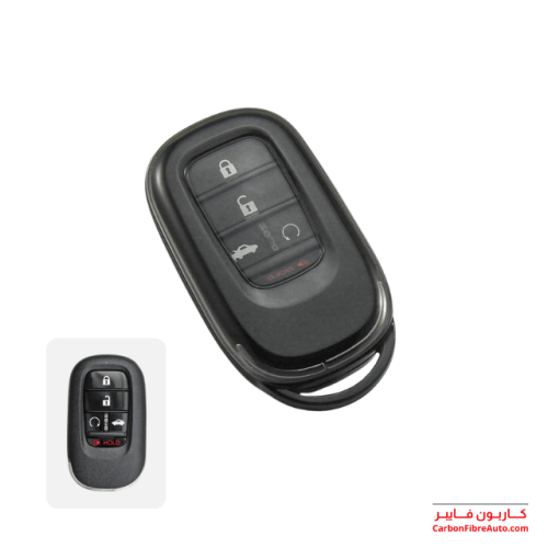جراب ريموت هوندا جديد ربل شفاف اسود