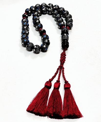 سبح يسر مطعمة فضة 451