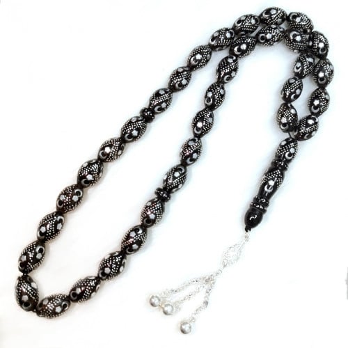 سبح يسر مطعمه فضة كركوشة فضه 439