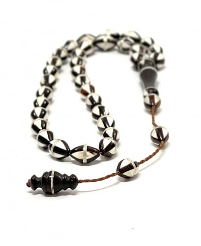 سبح كوك مطعمة فضة 514