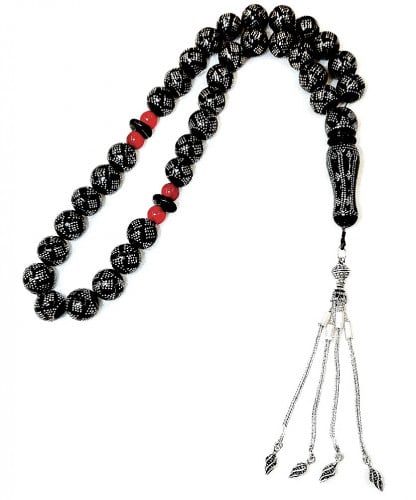 سبح يسر مطعمه فضة كركوشة فضه 442