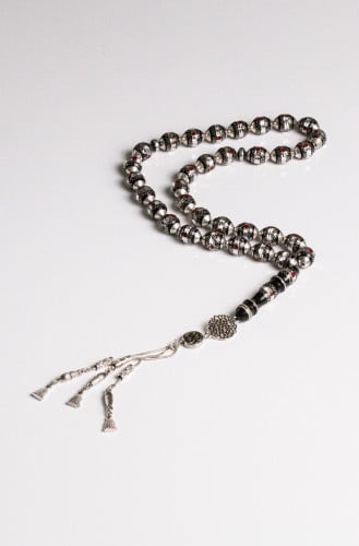 سبح يسر مطلي فضة كركوشة فضة 282