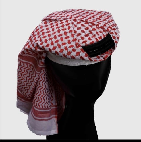 شماغ وعقال جاهز ولادي أحمر