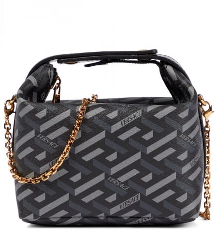 VERSACE La Greca Signature Mini shoulder bag