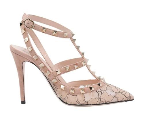 Valentino Valentino Garavani Rockstud Pointed Toe Pumps