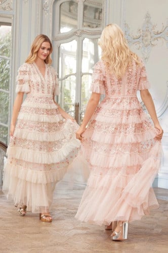 CALATHEA RUFFLE GOWN