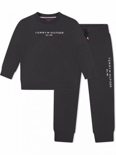 Tommy Hilfiger Junior TEEN logo-print tracksuit set