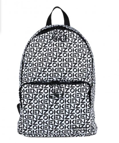 Kenzo monogram zipped backpack