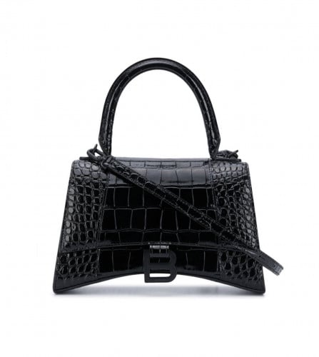 Balenciaga S Hourglass top handle tote