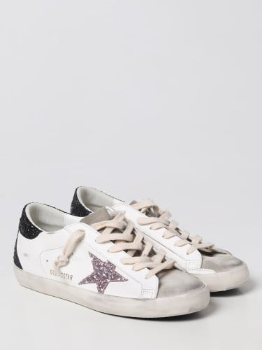 Golden Goose Super Star sneakers in used leather