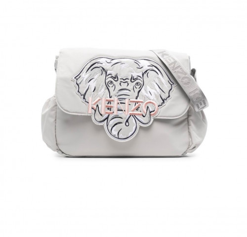 Kenzo Kids L'Elephant embroidered shoulder bag