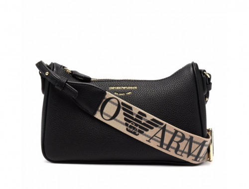 Emporio Armani logo-stamp shoulder ba