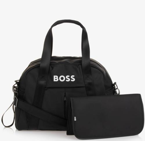 BOSS Kidswear logo-print zipped changing bag