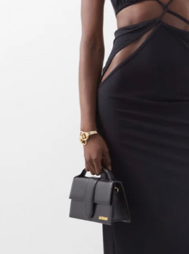 ACQUEMUS Bambino large leather shoulder bag