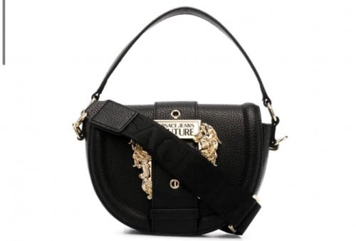 Versace Jeans Couture logo-buckle tote bag