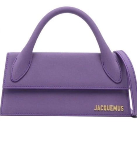 JACQUEMUS Brown Le Papier 'Le Chiquito Long' Clutch