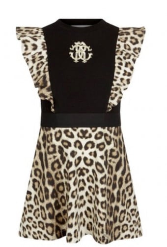 ROBERTO CAVALL Girls black dress