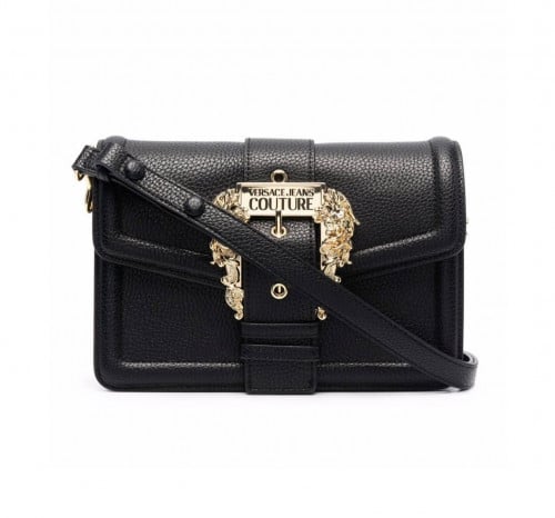 Versace Jeans Couture Baroque Couture buckle crossbody bag