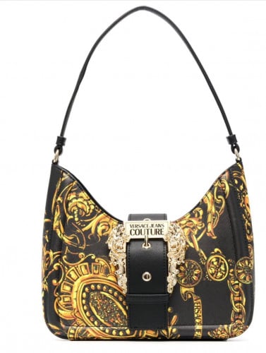 Versace Jeans Couture logo-buckle shoulder bag