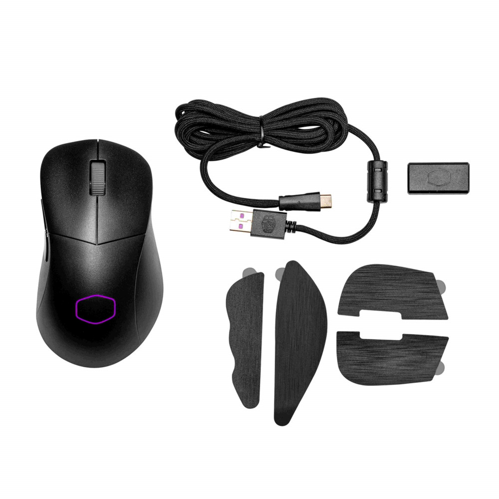 Cooler Master MM731 Wireless Gaming Mouse Black, Adjustable 19,000