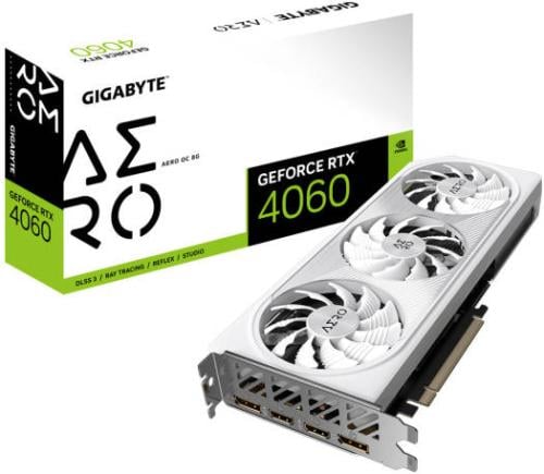 كرت شاشة جيجابايت- GIGABYTE GeForce RTX™ 4060 AERO...