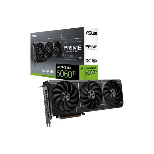 كرت شاشة ASUS PRIME GeForce RTX 5060TI 16GB GDDR7...