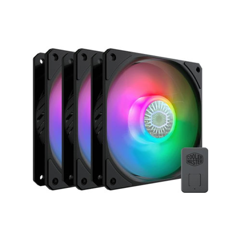 مروحة تبريد Sickleflow 120 ARGB  ثلاثة في واحد من كولر ماستر