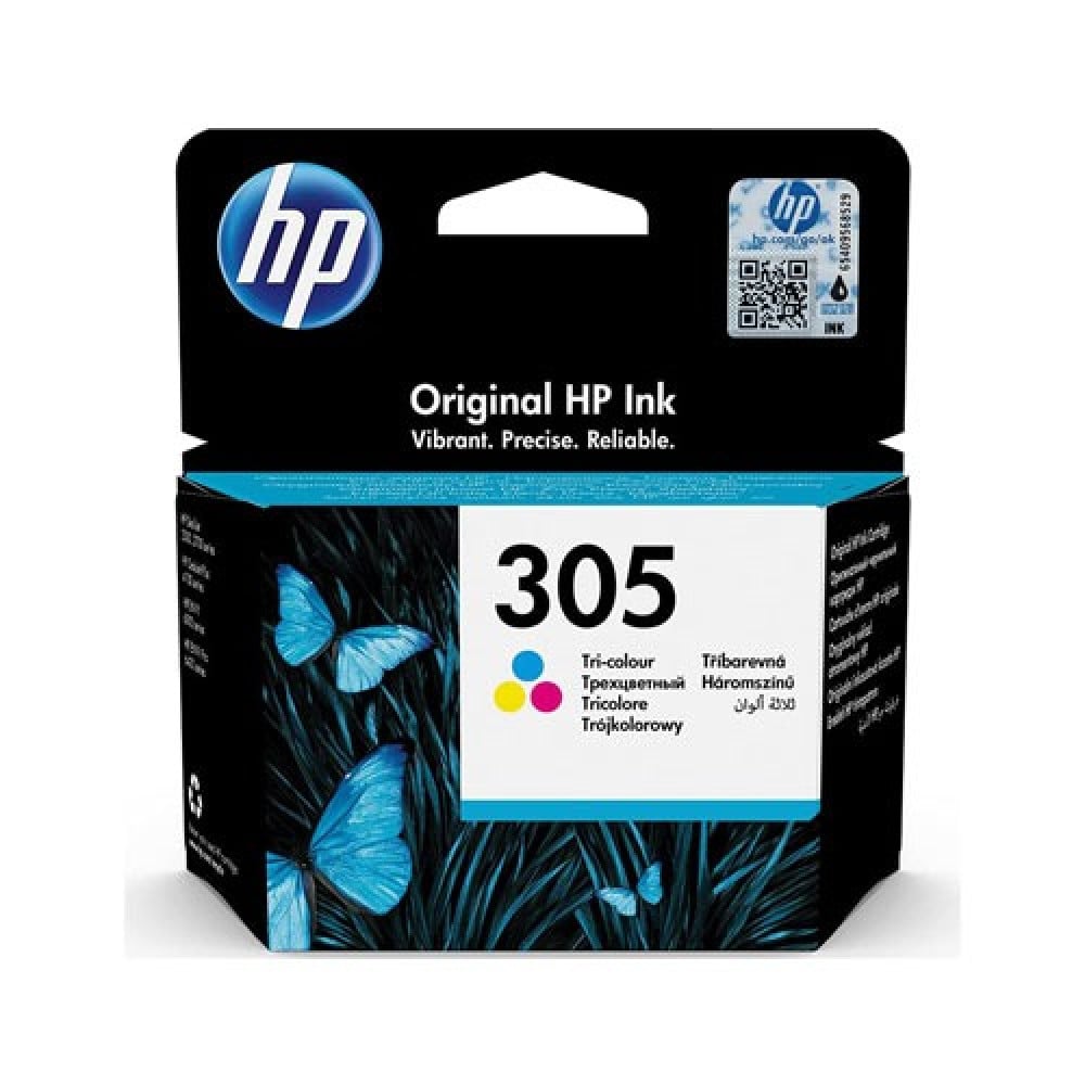 خرطوشة الحبر الأصلية ثلاثية الألوان HP 305 - 3YM60AE