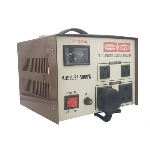 مثبت ومحول كهرباء STAC 5000W