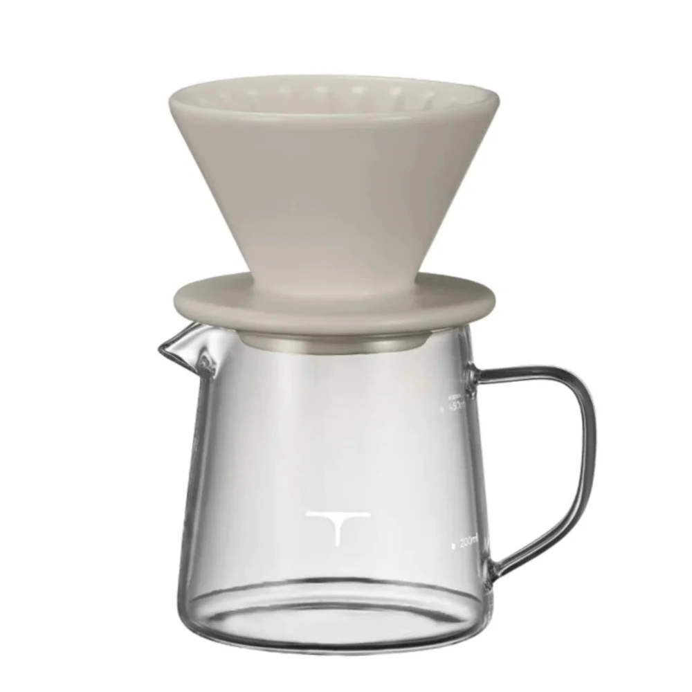 طقم ترشيح v60 لؤلؤى من تاش