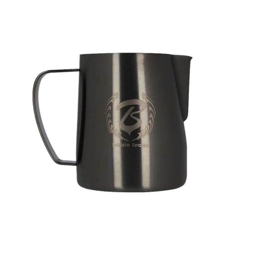 ابريق تحضير باريستا سبيس 600ml_اسود لامع