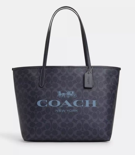 City Tote In Signature Canvas