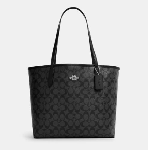City tote bag Black