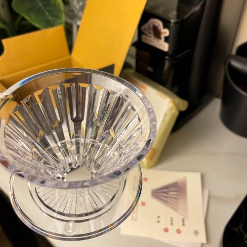 قمع V60 كرستال تايمور - مقاس 00