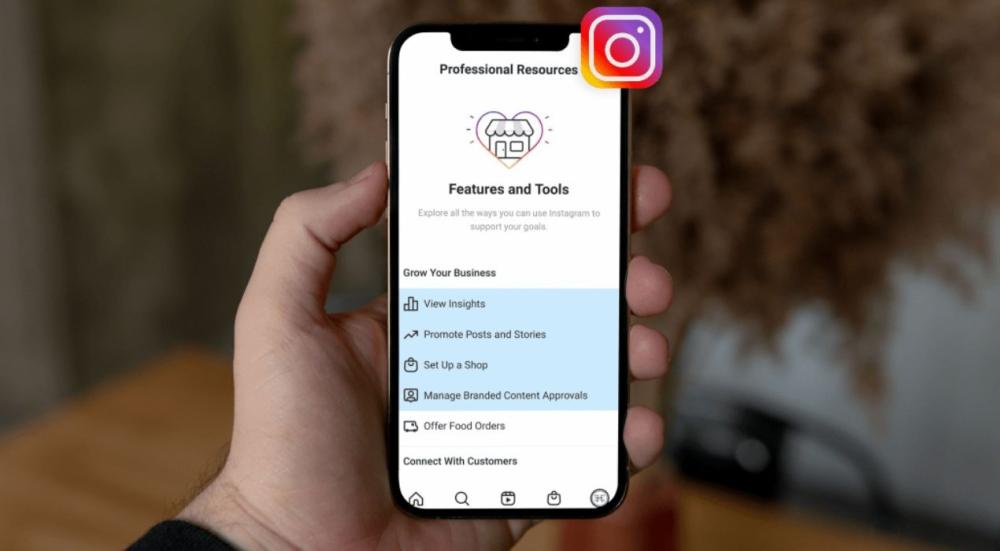 Create a professional Instagram account
