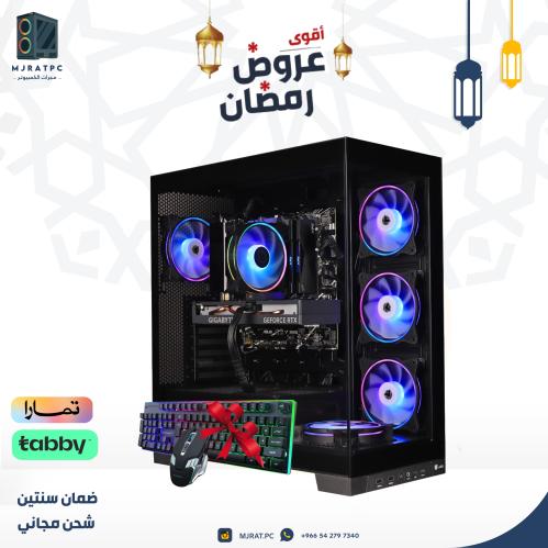 بي سي DDR5 – المعالج: انتل intel i9-14900K – كرت ا...